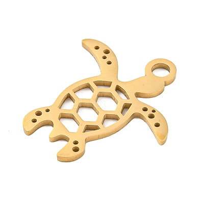 Ion Plating(IP) 304 Stainless Steel Pendants STAS-B056-10G-05-1