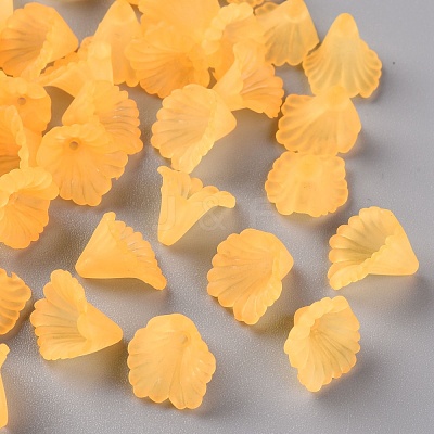 Frosted Acrylic Bead Caps MACR-S371-10A-719-1