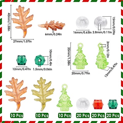 DIY Christmas Jewelry Making Finding Kits FIND-SP0001-99-1