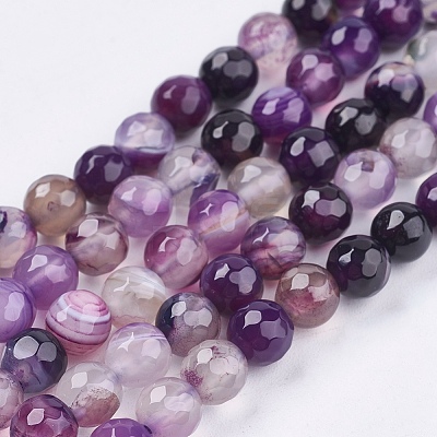 Natural Madagascar Agate Beads Strands X-G-N213A-61-1