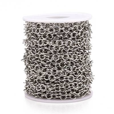 Tarnish Resistant 304 Stainless Steel Rolo Chains CHS-F011-08C-P-1