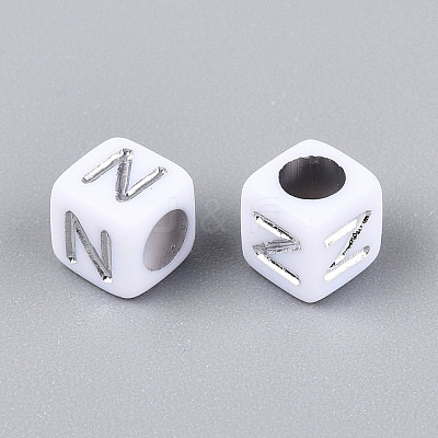 Acrylic Beads OACR-ZX006-36N-1