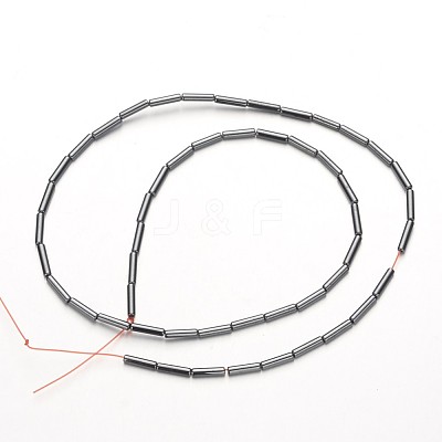 Non-magnetic Synthetic Hematite Bead Strands X-G-F300-37B-09-1