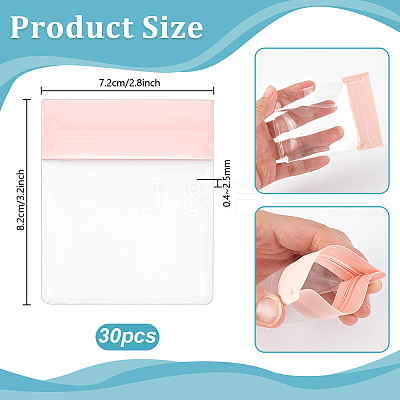 Transparent EVA Packaging Resealable Bags ABAG-WH0032-92A-1