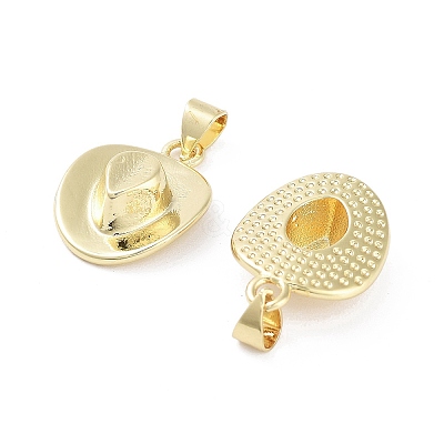Rack Plating Brass Pendants KK-H474-09G-1