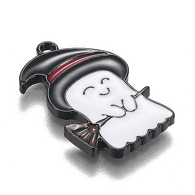 Halloween Theme Alloy Enamel Pendants X-ENAM-J649-03B-1