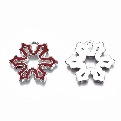 Alloy Enamel Pendants ENAM-Q443-015-RS-1