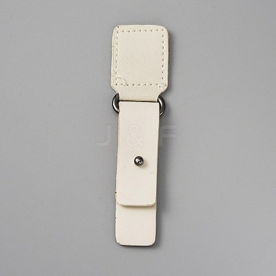 PU Imitation Leather Sew on Toggle Buckles FIND-WH0114-35A-1