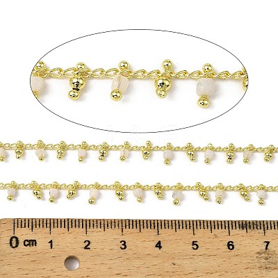 Handmade Brass Cube Link Chains CHC-L053-10G-06-1
