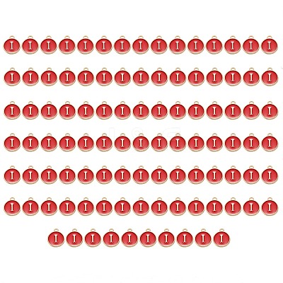 Golden Plated Enamel Alloy Charms ENAM-SZ0001-26C-I-1