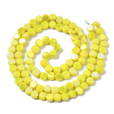 Electroplate Glass Beads Strands EGLA-Q125-002-A04-1