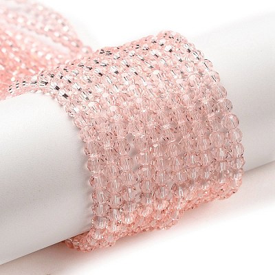 Transparent Glass Beads Strands EGLA-A035-T3mm-D20-1