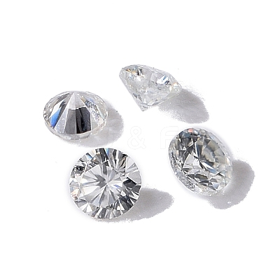 White D Color Round Cut Loose Moissanite Stones RGLA-WH0016-01Q-1