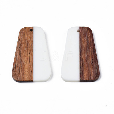 Resin & Wood Pendants RESI-N025-021-1