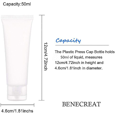 Matte Plastic Refillable Cosmetic Bottles LS-MRMJ-WH0024-01C-1