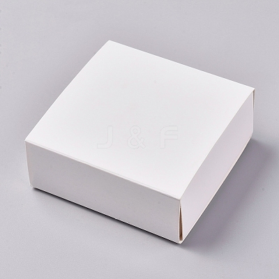 Foldable Paper Drawer Boxes LS-CON-WH0069-66-1