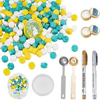 DIY Wax Seal Wax Sealing Stamps Tools Sets DIY-CP0002-81A-1