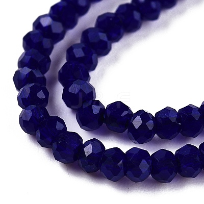 Glass Beads Strands EGLA-T021-01B-1