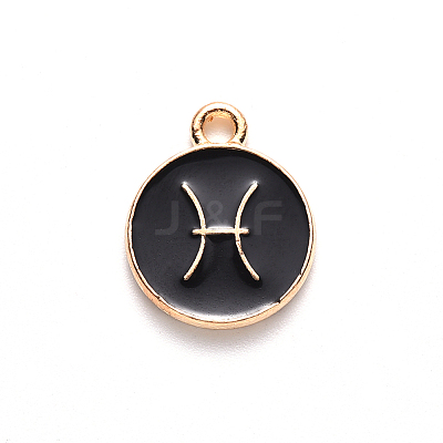 Alloy Enamel Pendants LS-ENAM-S124-01A-08H-1