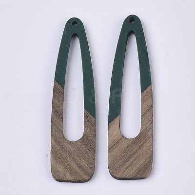 Resin & Wood Big Pendants X-RESI-S358-99J-1