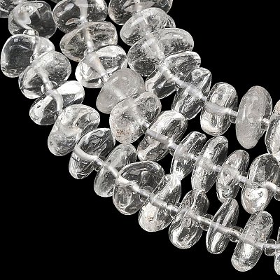 Natural Quartz Crystal Beads Strands GG-CBA3A44-B02-01-1