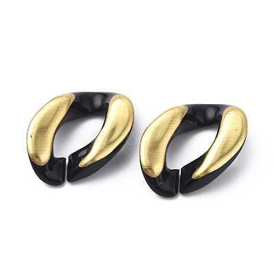 Plated Acrylic Linking Rings FIND-D028-01B-01-1