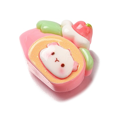 Cat Shape Opaque Resin Cabochons RESI-S10-02C-1