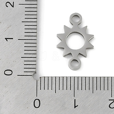 Non-Tarnish 304 Stainless Steel Connector Charms STAS-L279-013P-1