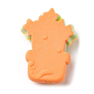 Opaque Resin Cabochons CRES-D008-02F-1