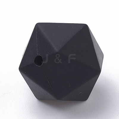 Food Grade Eco-Friendly Silicone Focal Beads SIL-T048-14mm-10-1