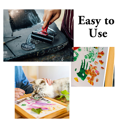 Rectangle Plastic Gel Printing Plate for Arts and Crafts DIY-WH0622-096-1