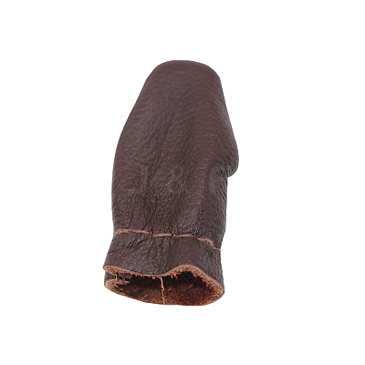 Cowhide Leather Sewing Thimble Finger Protector PURS-PW0003-059A-1