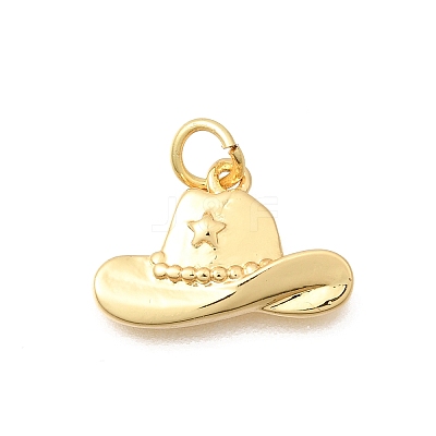 Brass Pendants KK-D255-08G-1