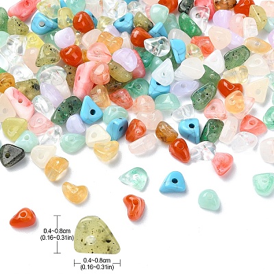 450Pcs 15 Styles Acrylic Beads OACR-YW0001-89-1
