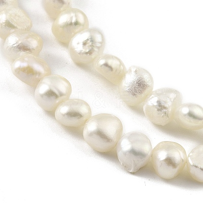 Natural Cultured Freshwater Pearl Beads Strands PEAR-A006-03C-1