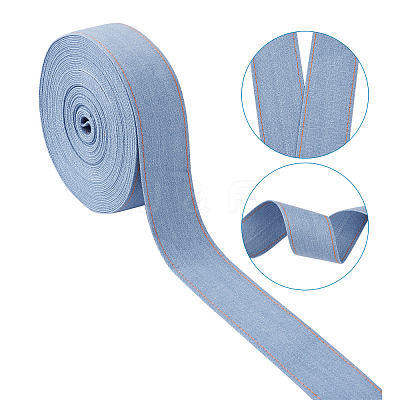 Stitch Denim Ribbon OCOR-TAC0009-04D-01-1