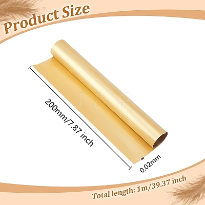 1M Brass Sheet Rolls KK-WH0044-180B-1