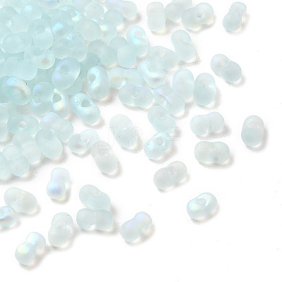 Glass Frosted Seed Beads LS-SEED-NH0002-01D-1