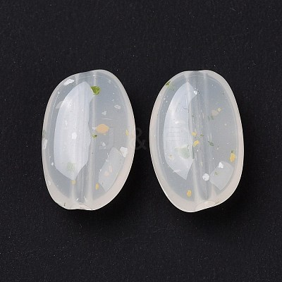 Opaque Acrylic with Point Pattern Beads OACR-G010-01D-1