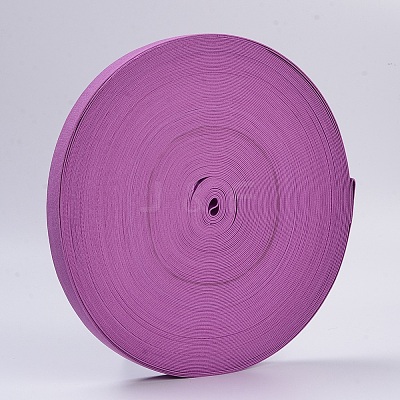 Colored Flat Elastic Rubber Band EC-WH0002-11-1