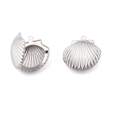 Stainless Steel Locket Pendants PW-WG6FFAD-01-1