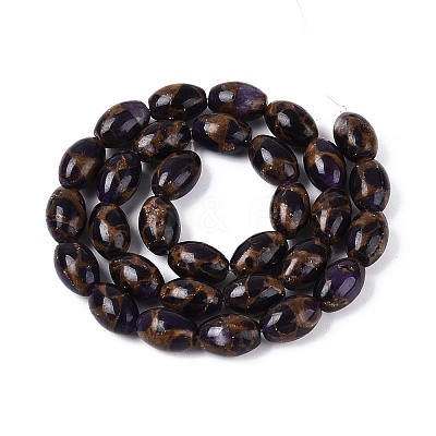 Dyed Synthetic Gemstone Beads Strands G-T144-38B-1