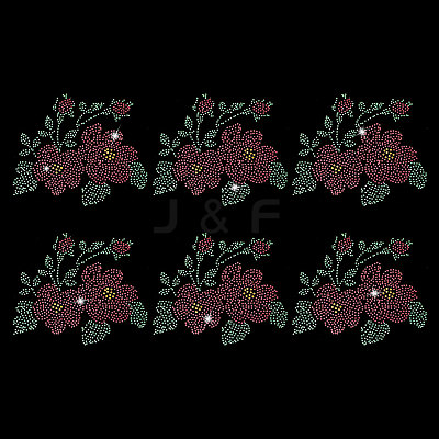 Glass Hotfix Rhinestone FIND-WH0420-94B-1