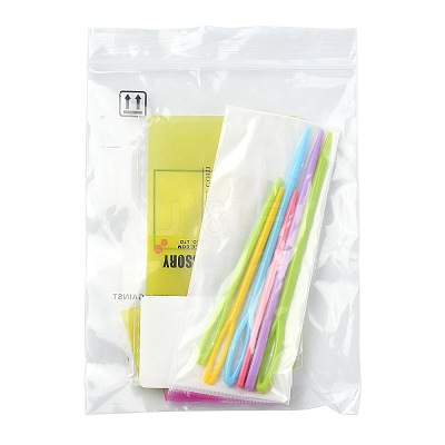 11Pcs Plastic Big Eye Needle for Sewing TOOL-FS0001-06-1
