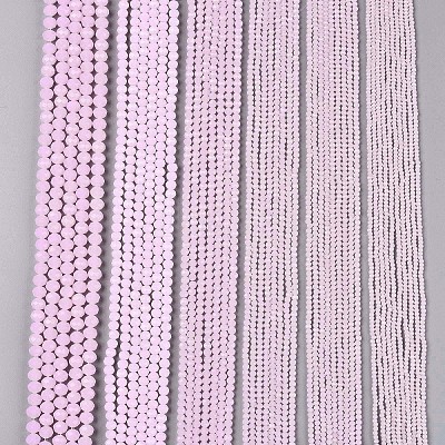 Glass Beads Strands EGLA-A044-J4mm-D02-1