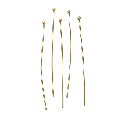 Brass Ball Head Pins KK-H502-03F-G-1