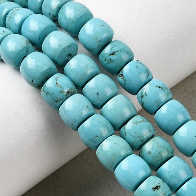 Natural Magnesite Beads Strands G-P598-C01-02A-1