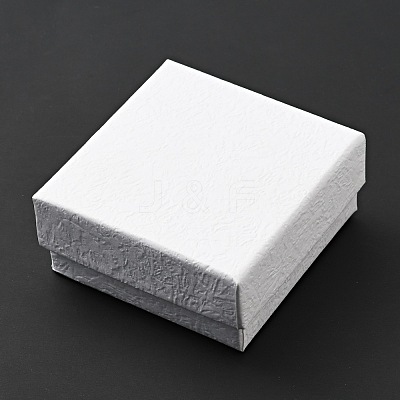 Texture Paper Jewelry Gift Boxes OBOX-G016-C02-A-1