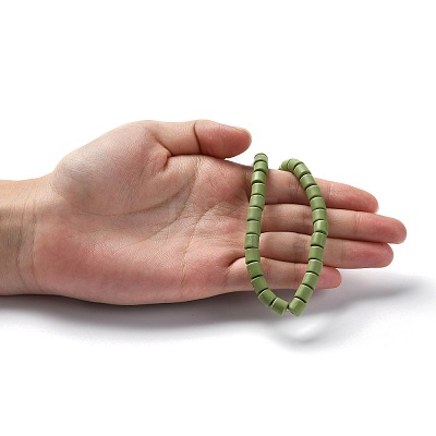 Handmade Polymer Clay Bead Strands CLAY-ZX006-01-105-1