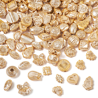 100G Pearlized Opaque Acrylic Beads TACR-TA0001-83-1